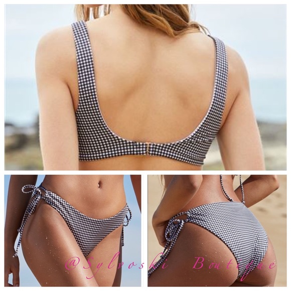 La Hearts Other - 🖤LA HEARTS CHECKERED BIKINI SET NWT